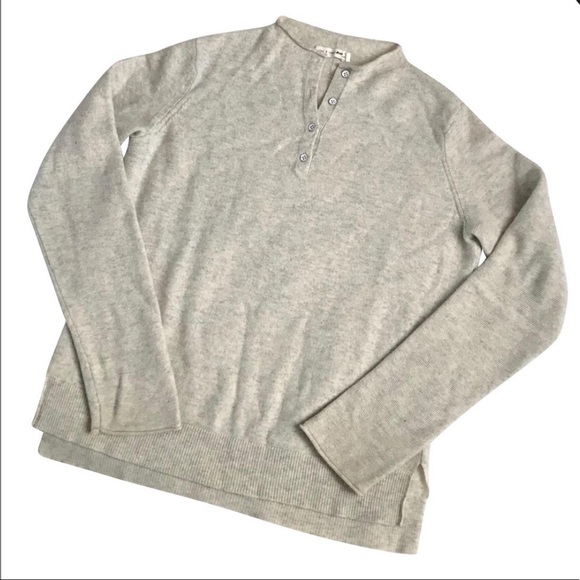 Rag & Bone Henley Wool/Cashmere Sweater - Picture 5 of 8